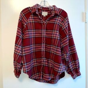 American Eagle Red Women’s Flannel